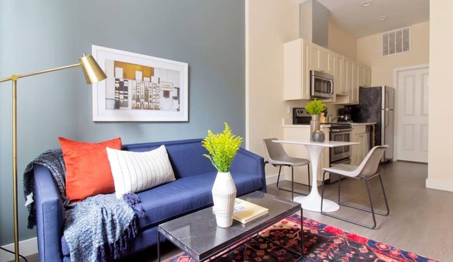 Bright & Bold Loft | Fast Wifi | Downtown Boston