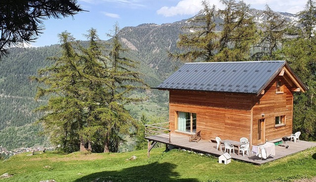 Bright chalet Tzoumaz - Verbier magnificent view on privileged environment