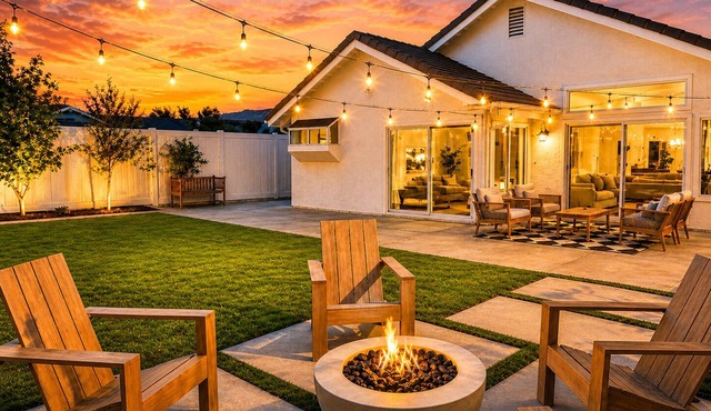 Bright Coastal Retreat + Indoor-Outdoor Living + Private Designer Yard
