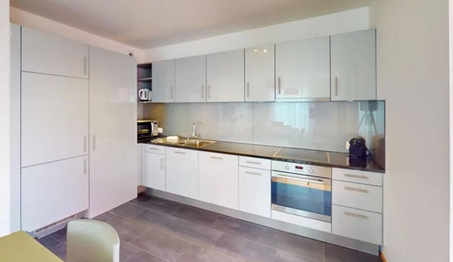 Bright & Contemporary 2-Bed, 2-Bath Apartment in Nyon