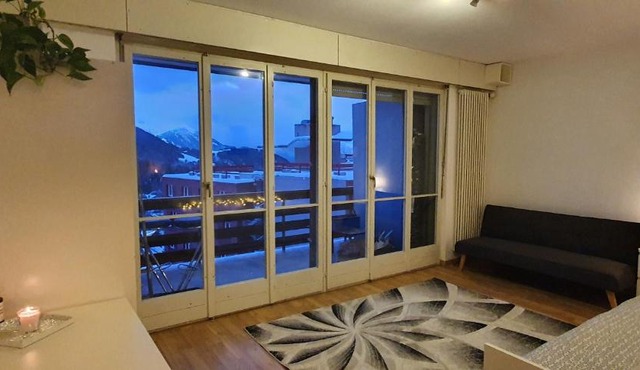 Bright & Cosy studio in the heart of Leysin