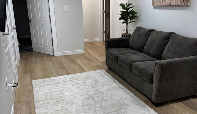 Bright, cozy private Lower Level unit with a separate entrance.
