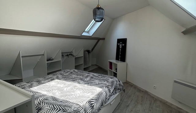 Bright duplex, 60 m2 Dunkerque center 2 min from port