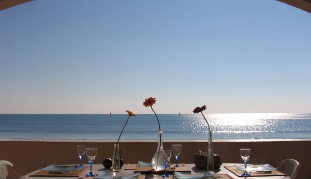 Bright Duplex on the beach with garden and parking