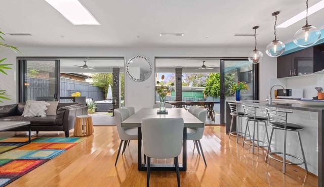 Bright Family Home in Rydalmere with Yard & BBQ