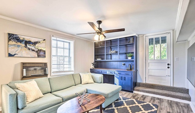 Bright Home with Fireplace & Screened-In Porch!