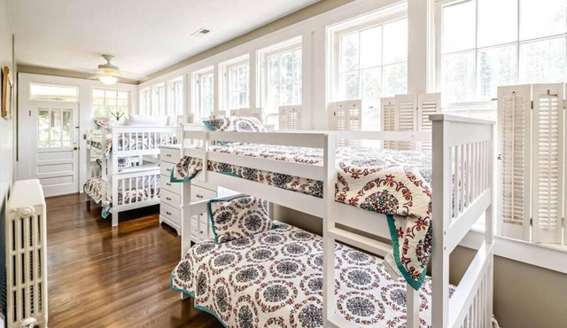 Bright Hopkins Room at historic Litz Mansion, Tazewell VA