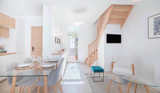 Bright house, center Etaples, 4-6 people, Bright house, center Etaples, 4-6 people