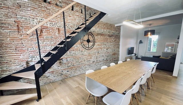 Bright house with garden in Toulouse