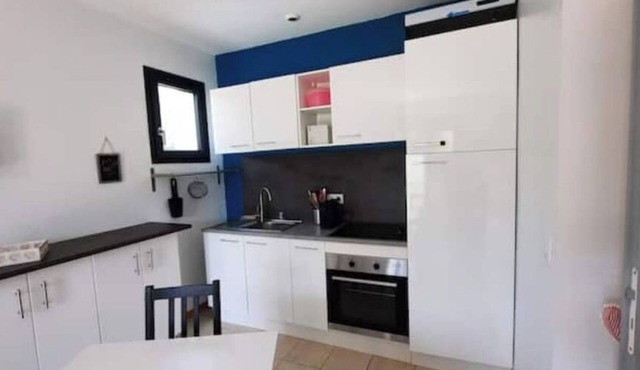 Bright house with garden