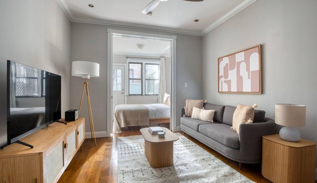 Bright Kips Bay 1BR w/Backyard, nr Park & Train, by Blueground