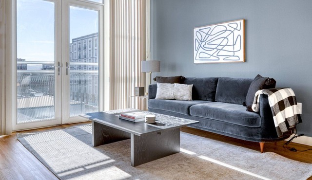 Bright LoDo 2BR w/ W/D, Roof & Gym, nr Coors Field, by Blueground