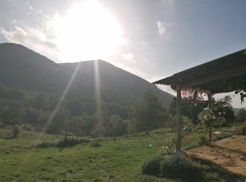 Bright loft with mountain and nature view