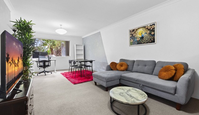 Bright Marrickville Flat with Balcony & Parking