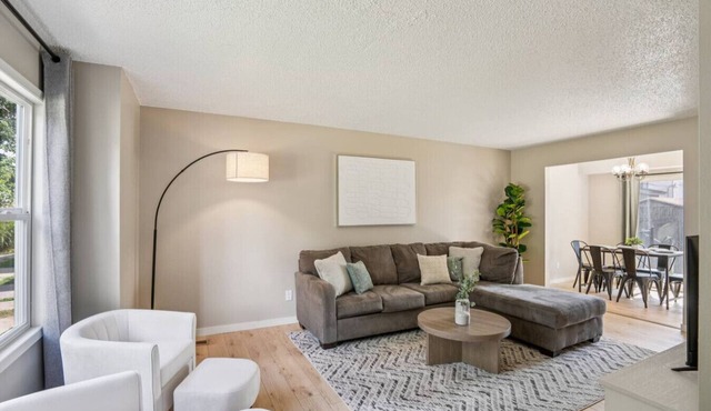 Bright & Modern 3BR Duplex | Fenced Yard + Parking