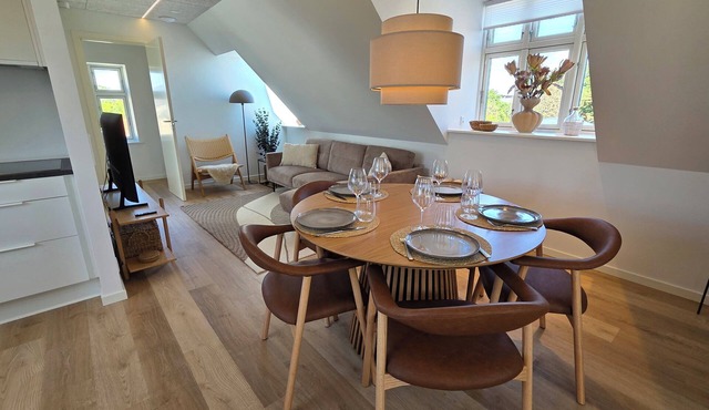 Bright modern holiday apartment on Samsø