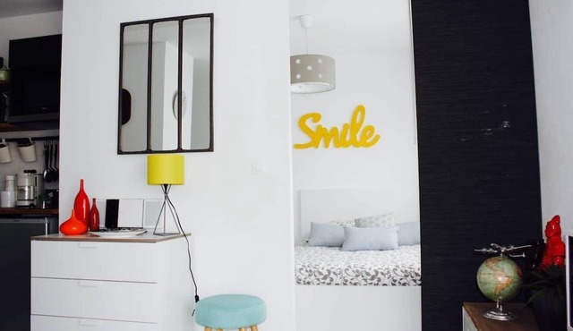 Bright, pleasant apartment.