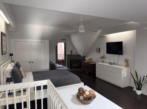Bright Private Suite in Cabbagetown, Steps to Shops & Downtown Toronto