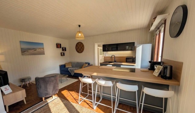 Bright Seaside Home with Private Garden