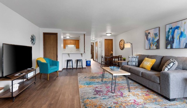 Bright + Spacious Apt 12 with King Bed and Workspace