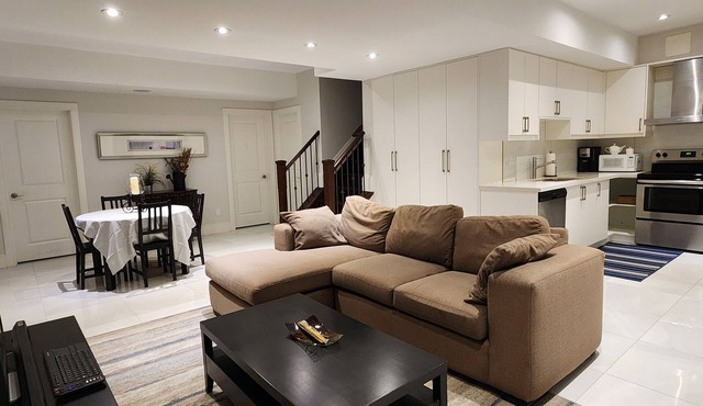 Bright Spacious Self contained 3 bedroom Basement apartment