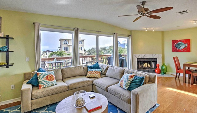 Bright St Augustine Home - Walk to Crescent Beach