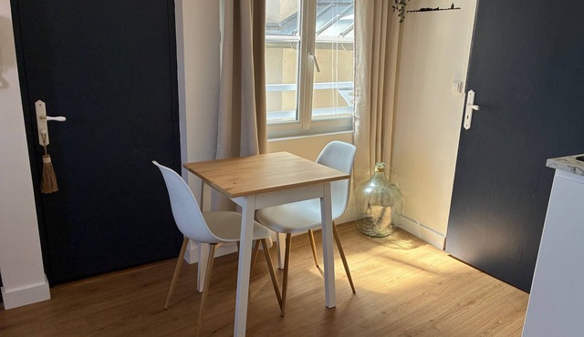 Bright studio with rooftop view of Toulouse + A/C