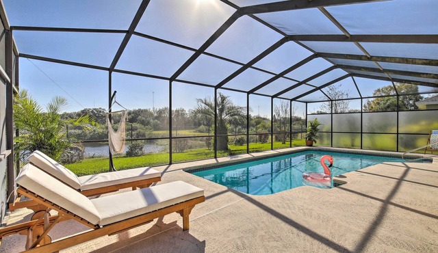 Bright & Sunny Riverview Oasis w/Pool & Pond