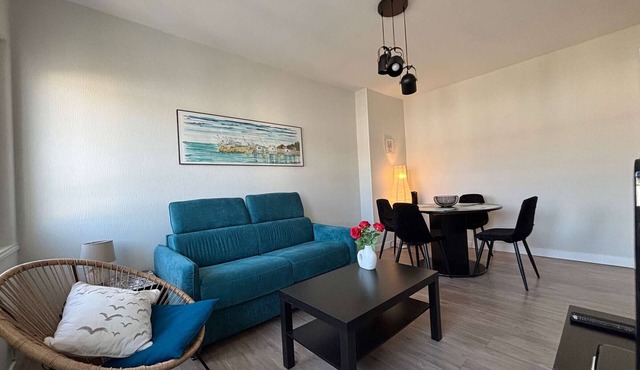 Bright T3 apartment in the heart of Royan, 500m from the beach