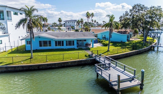 Bright Waterfront Home with Dock + Beach Close By