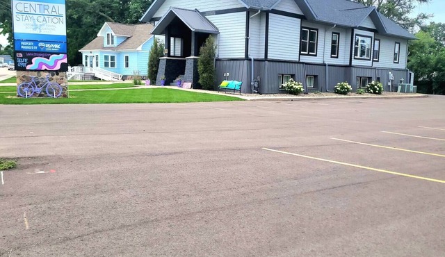 Bring ALL of your family and friends to stay at the Central Stay Cation in Arnolds Park!