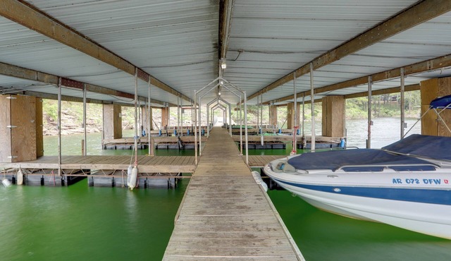 Bring Your Boat! Greers Ferry Lake Home w/Slip