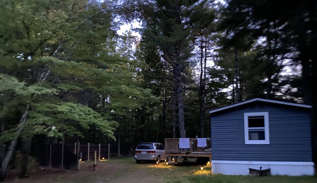 Bring your snow, mobiles ATVs and get ready for quiet relaxing time