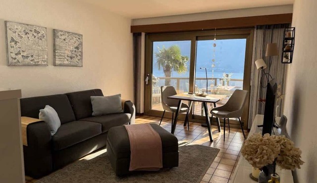 Brissago Lake & Pool Studio –Lake View+Indoor Pool