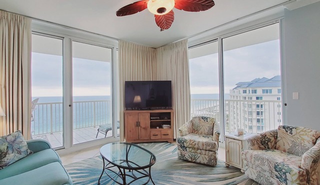 Bristol 1510 Corner Condo-King/King/Queen/Sofa Sleeper Sweeping Gulf Views-WIFI