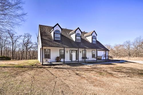 Broken Arrow Country Home Patio on about 2 Acres