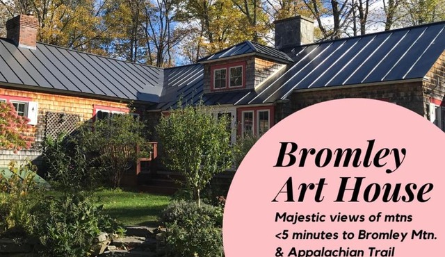 Bromley Farmhouse close to skiing and hikes