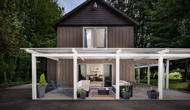 Brookside Guest Home on 21 Acres of Meadows, Forests, & Trails, w/Fire Pit and Stocked Fishing Pond