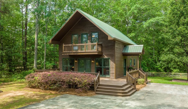 brown dog cabin at lake oconee