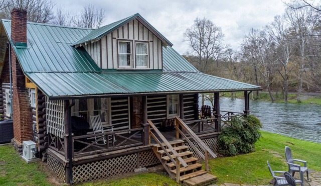 Brown Trout Cabin, Perfect for Anglers w/700ft of S. Holston River Frontage