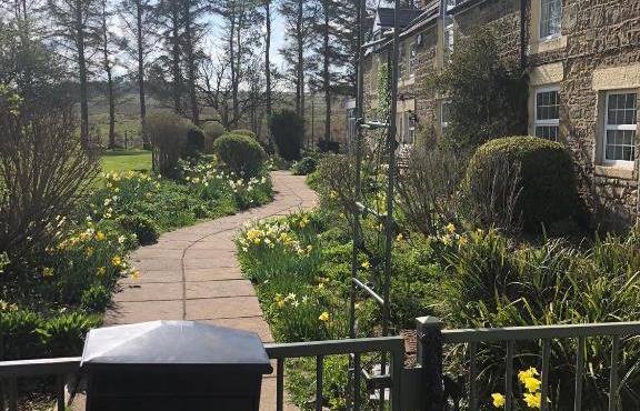 Brownrigg - half a house & garden