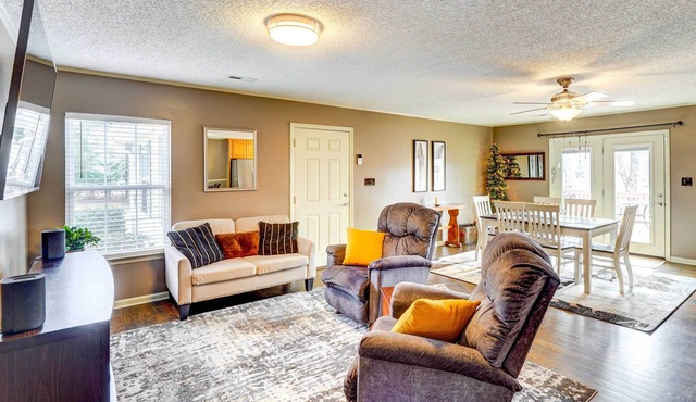 Browns Summit Vacation Rental w/Fire Pit!