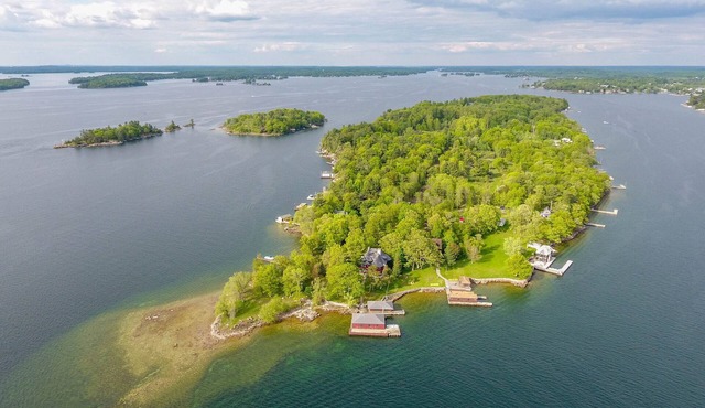 Brun Arche Round Island Private Island 1000 Islands St Lawrence River Clayton NY
