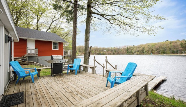 Bryan Lake Hideaway | Private Beach | Downtown