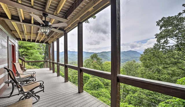 Bryson City Cabin with Hot Tub about 10 Mi to Dtwn!