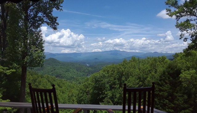 Bryson City Mountain Top Experience with stupendous view