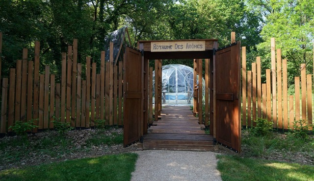 Bubble in the heart of a clearing with breakfast for 2 people