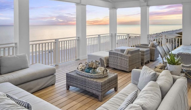 Buckeye on the Beach | Gulf Front | Seaside, FL | Right next to Town Center, Sleeps 10!