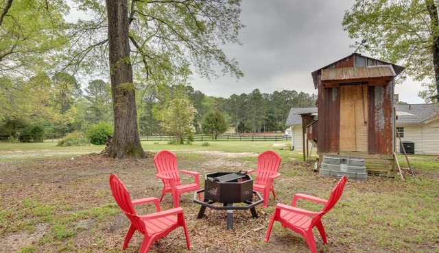 Buckhead Cabin with Fireplaces and Private Pool!