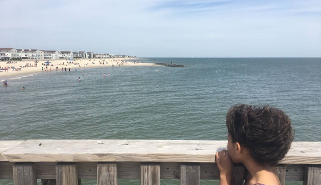 Buckroe Beach Home with King Bed, Grill, Games and 5 min Walk to Beach…Sleeps 8.